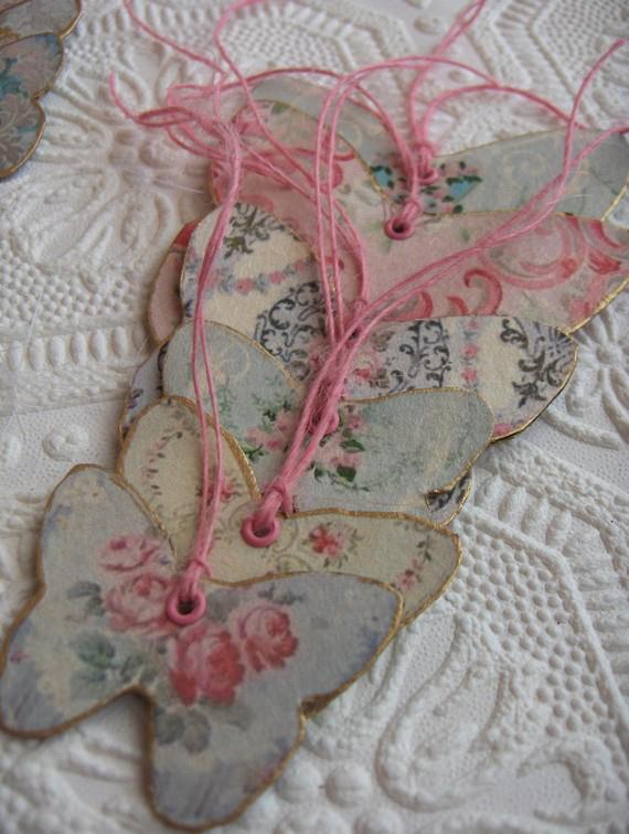 Adornos de scrap fáciles adornos scrap-mariposas