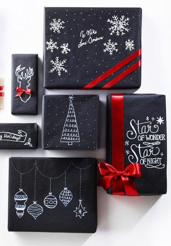 10 ideas para decorar regalos navideños-7