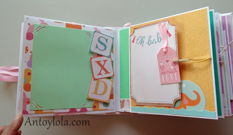 album de bebe regalo para Mia