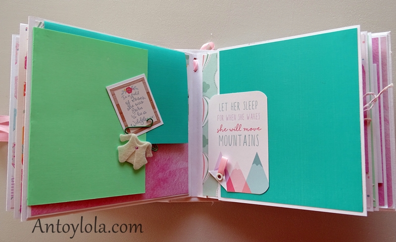 album de bebe regalo para Mia